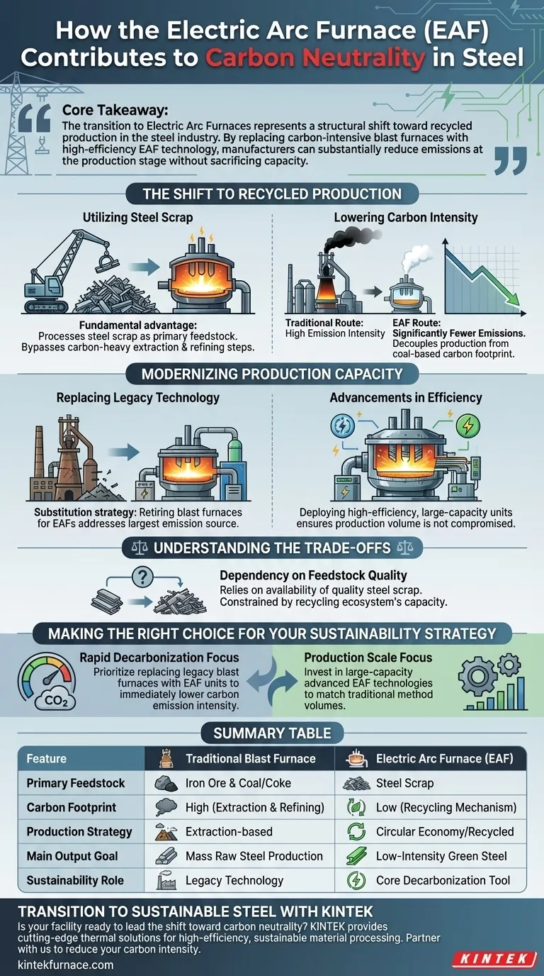 电弧炉如何助力碳中和？利用电弧炉技术实现钢铁脱碳 图解指南
