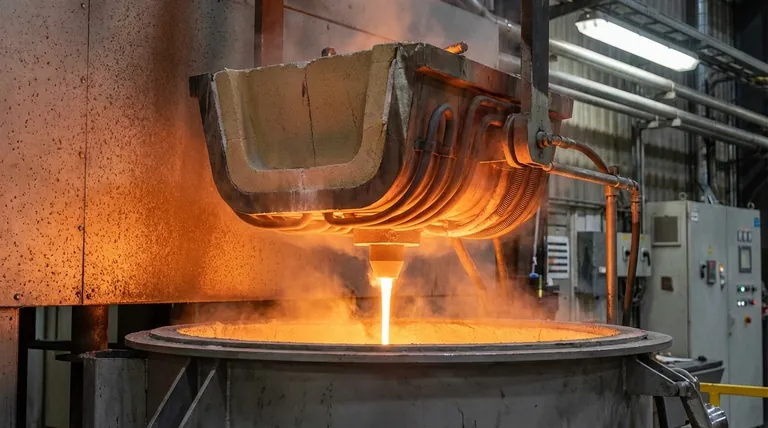 在金属粉末生产系统中,加热式中间包有什么作用?优化流动和热量一致性