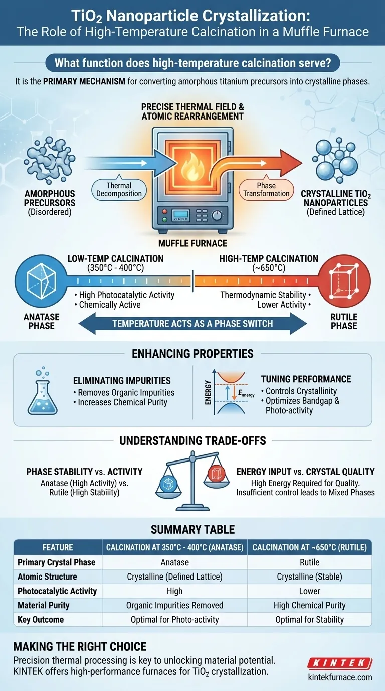 马弗炉高温煅烧对TiO2有什么作用？专家相控指南 图解指南