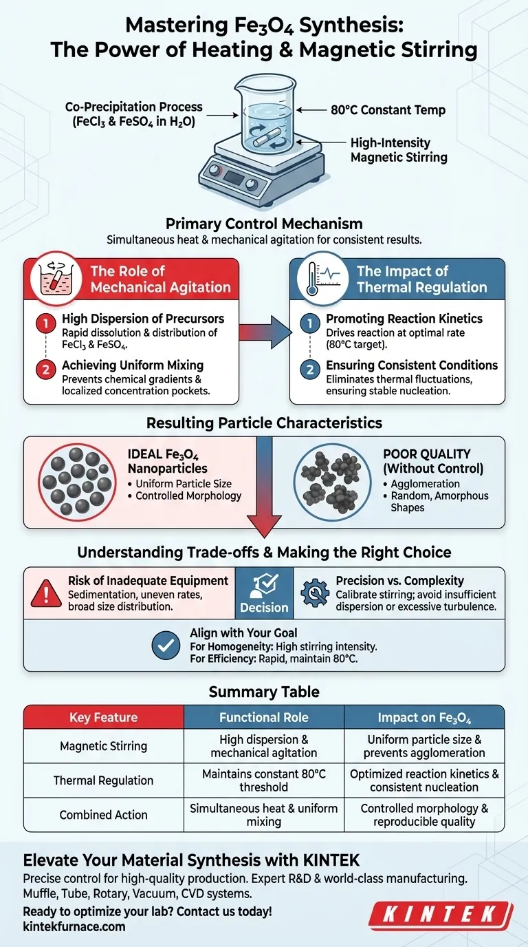 带磁力搅拌的加热设备如何促进Fe3O4的合成？实现精确的纳米颗粒控制 图解指南