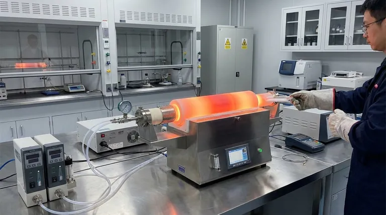 Welche Rolle spielt eine horizontale Rohröfen in der Forschung zur Adsorption von Schwermetallen? Präzisions-Thermosimulationsleitfaden