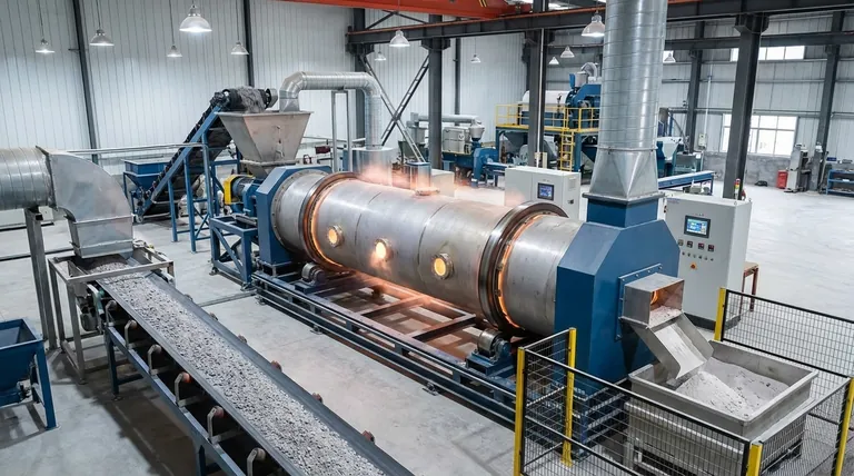 ¿Qué papel juegan los hornos industriales de alta temperatura en el pretratamiento de la espodumena para la extracción de litio?