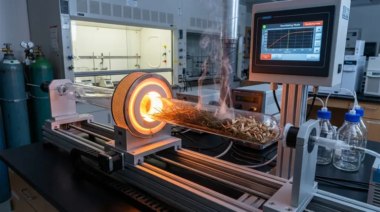 ¿Cuál es la función de un sistema de horno tubular con actuador lineal? Simulación de la dinámica del fuego para estudios precisos de emisiones