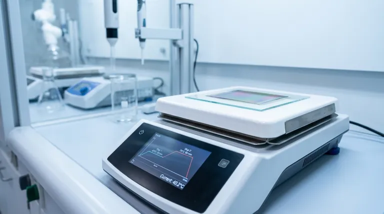 Perché il controllo della temperatura a gradini su una piastra riscaldante da laboratorio è necessario per asciugare gli strati attivi dei sensori? Aumenta la precisione