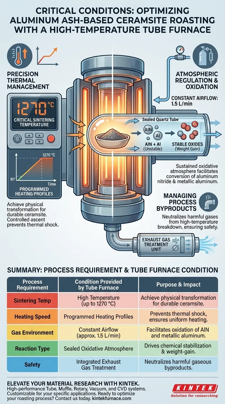 管式炉为铝灰基陶瓷烧结提供了哪些条件？掌握精密烧结 图解指南