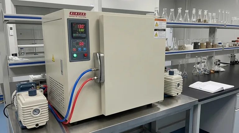 在CMS合成中,真空干燥箱的作用是什么?确保高纯度前驱体的完整性