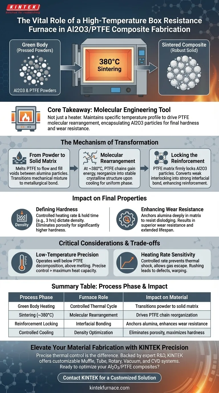Al2O3/PTFE复合材料中的马弗炉起什么作用？优化烧结以获得卓越性能 图解指南