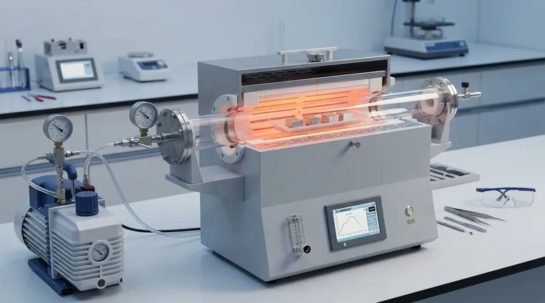 Por que um forno tubular de alto vácuo é necessário para a sinterização de compósitos de alumínio? Alcance Pureza e Densidade Superiores