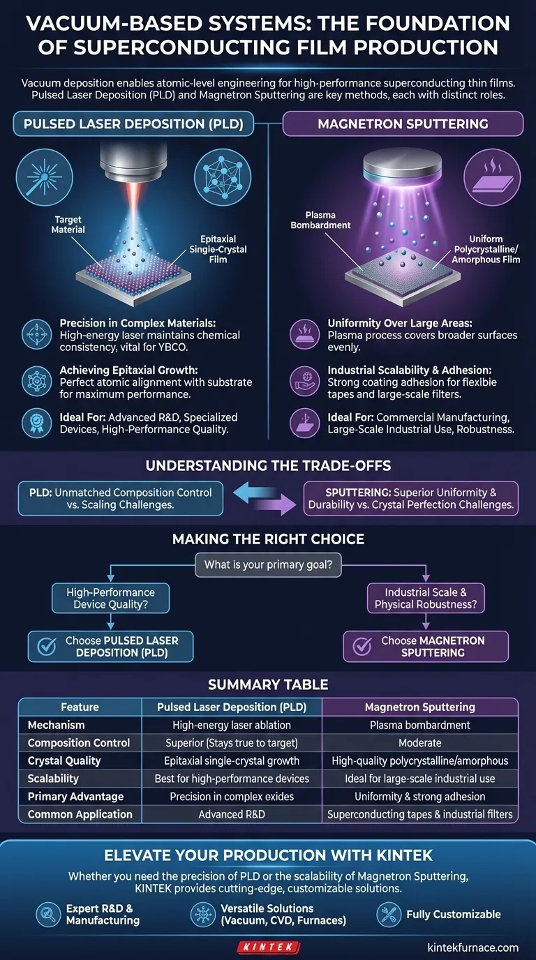 真空基系统（如PLD和磁控溅射）如何为超导薄膜做出贡献？专家指南 图解指南