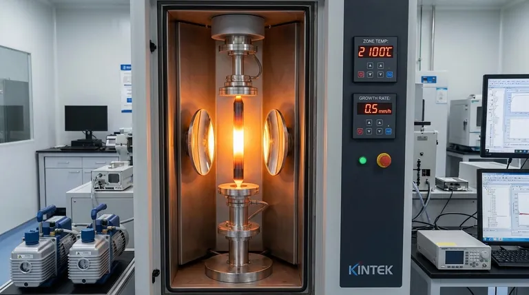 浮区熔炉在高纯度超导体生长中扮演着什么角色?实现无坩埚卓越工艺