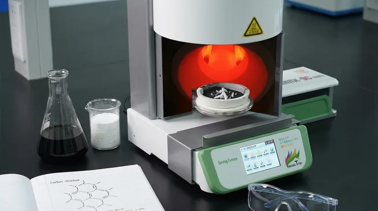 Wie dient Zinkchlorid (ZnCl2) als strukturelles Template? Herstellung von hochporösem stickstoffdotiertem Kohlenstoff