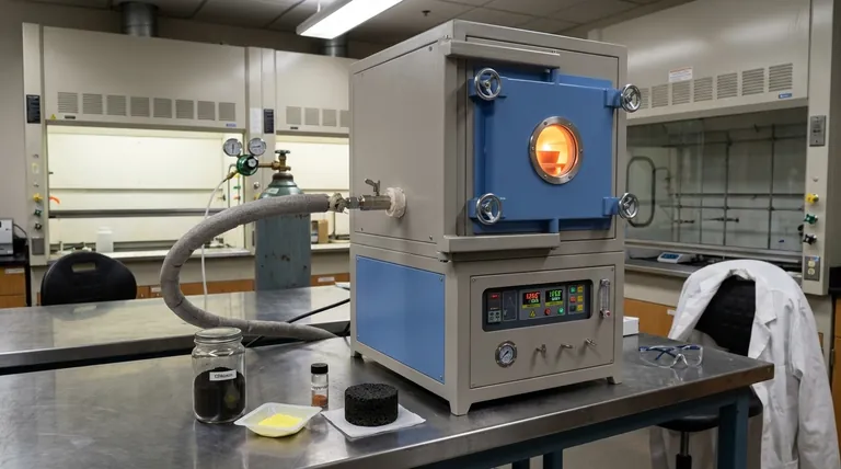 氮气保护碳化炉如何优化CuS/NSC?增强实验室材料导电性