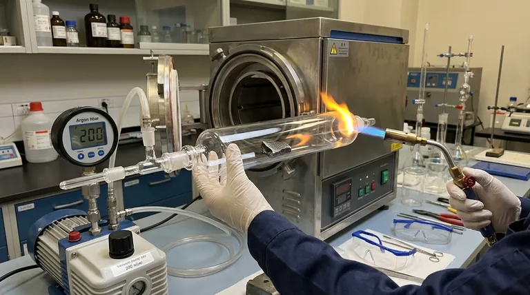 Qual é o propósito de usar encapsulamento a vácuo de quartzo? Otimizar Ligas Magnetocalóricas à base de La(Fe,Si)13