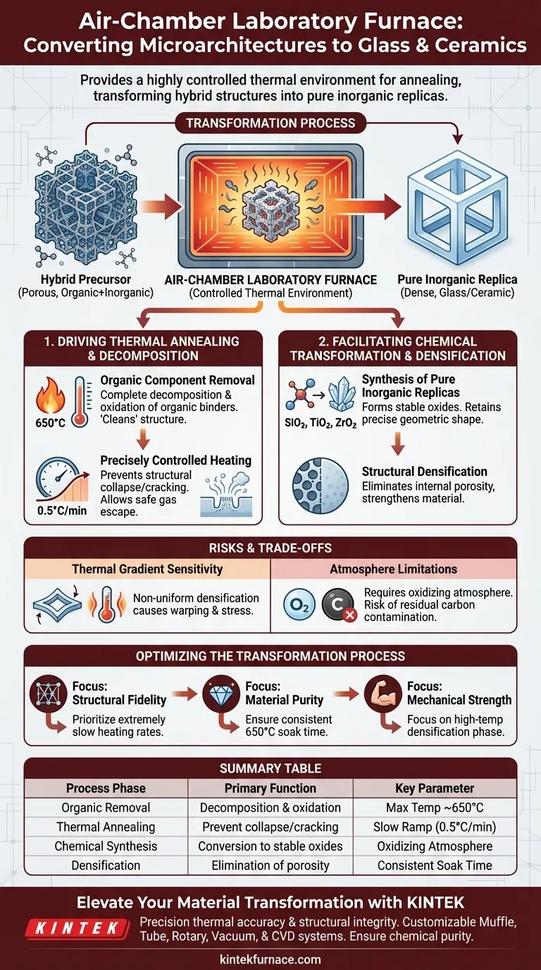 공기 챔버 실험실 용광로의 목적은 무엇인가요? 무기 유리 및 세라믹 변환 마스터 시각적 가이드