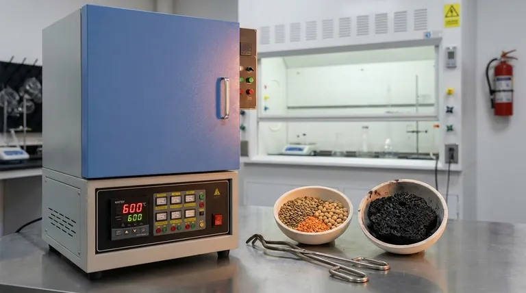 在生物炭合成中,马弗炉起什么作用?脉冲生物质碳化专家见解