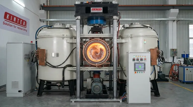 Quais são as vantagens técnicas de usar um forno de indução para reciclagem de baterias de lítio em comparação com o aquecimento por resistência?