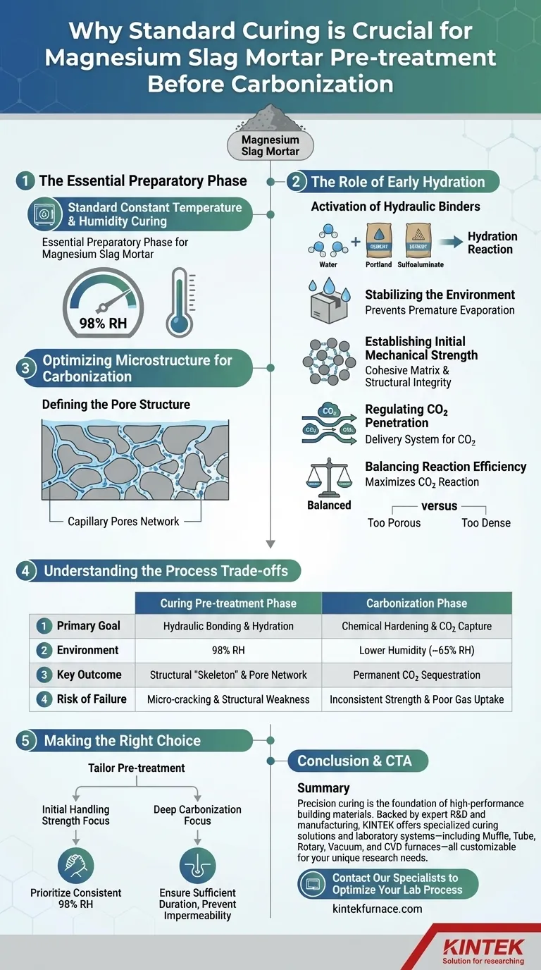 为什么镁渣砂浆要使用恒温恒湿养护箱？预处理关键事实 图解指南