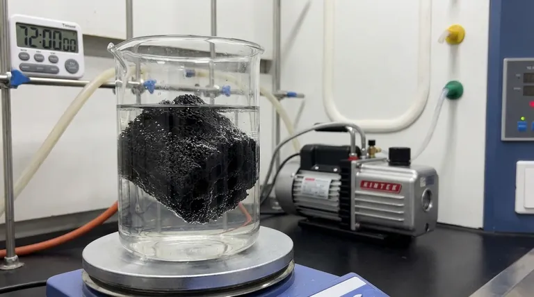 多孔質炭素に長期間のNaOH浸漬が必要なのはなぜですか?テンプレート除去と表面積の最適化