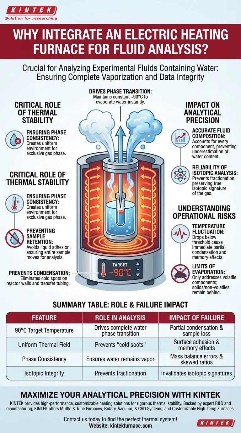为什么电加热炉要与胶囊刺穿反应器集成？确保精确的流体分析 图解指南