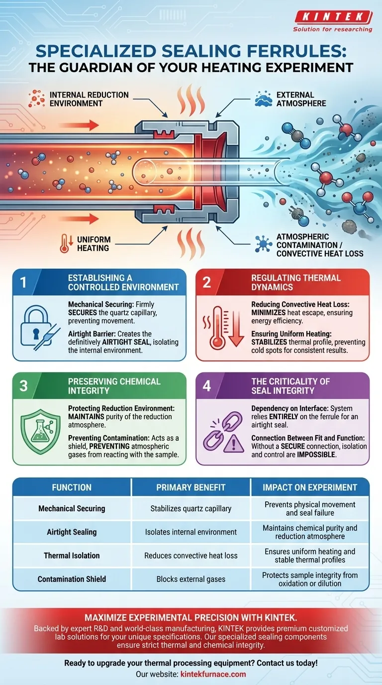 专业密封卡套在加热实验中起什么作用？确保密封隔离和纯度 图解指南
