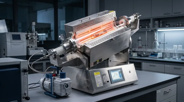 ¿Por qué es significativa la integración de un mecanismo de rotación axial en los hornos tubulares? Mejora el Control Experimental