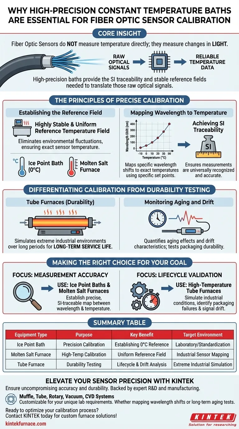 为什么需要高精度恒温浴？解锁光纤传感器的精确校准 图解指南