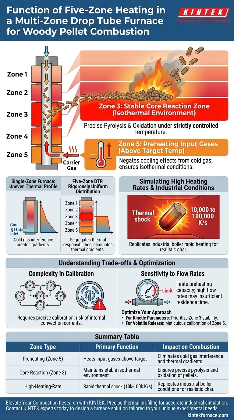 Qual é a função do layout de aquecimento de cinco zonas em um DTF multizona? Domine a Precisão Térmica na Combustão Guia Visual