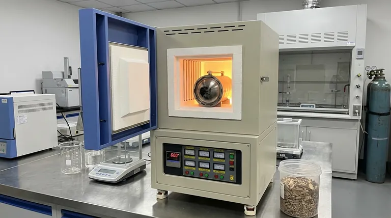 バイオ炭製造において、電気マッフル炉と気密レトルトはどのような役割を果たしますか?マスター制御熱分解