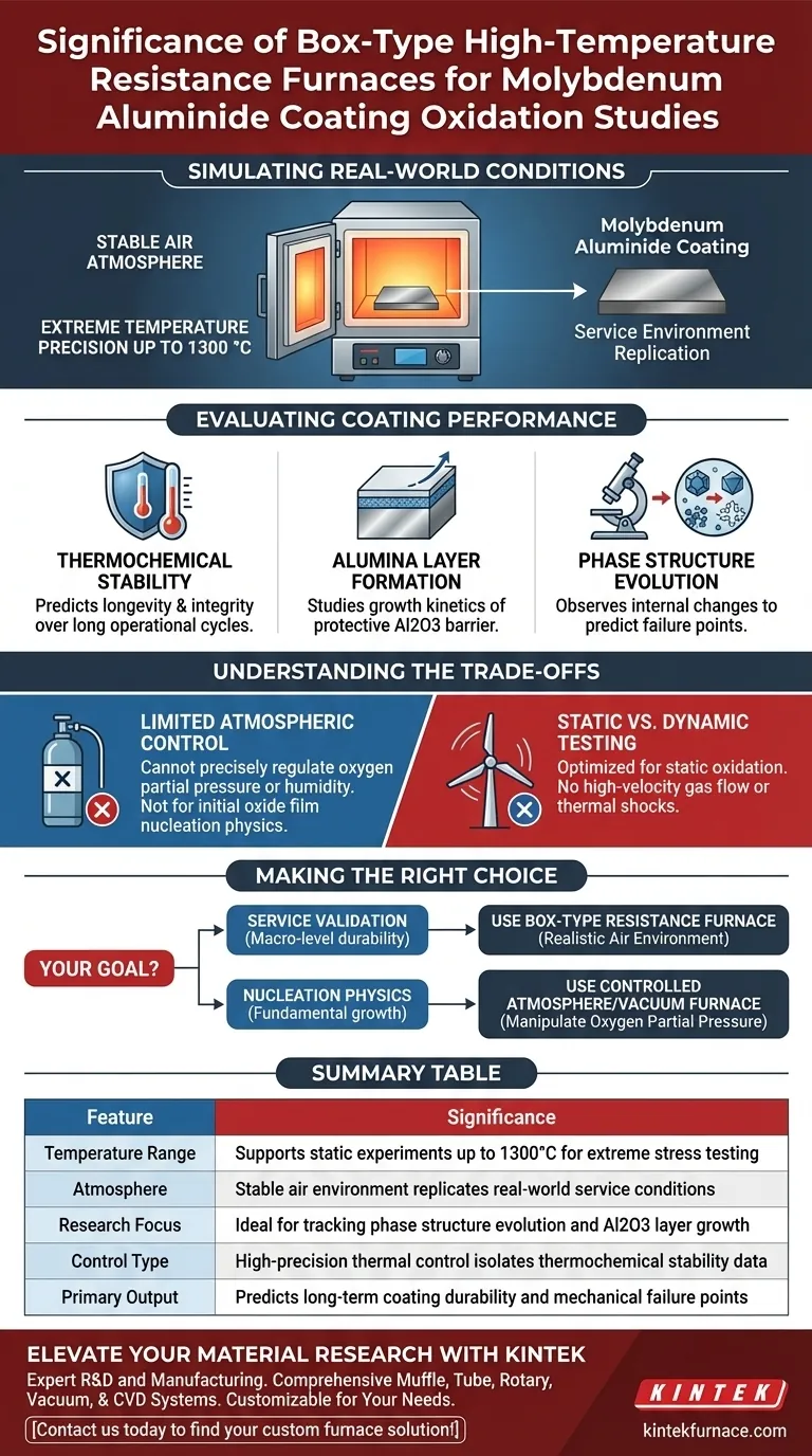使用箱式炉进行钼铝化物涂层氧化的意义是什么？主控热测试 图解指南
