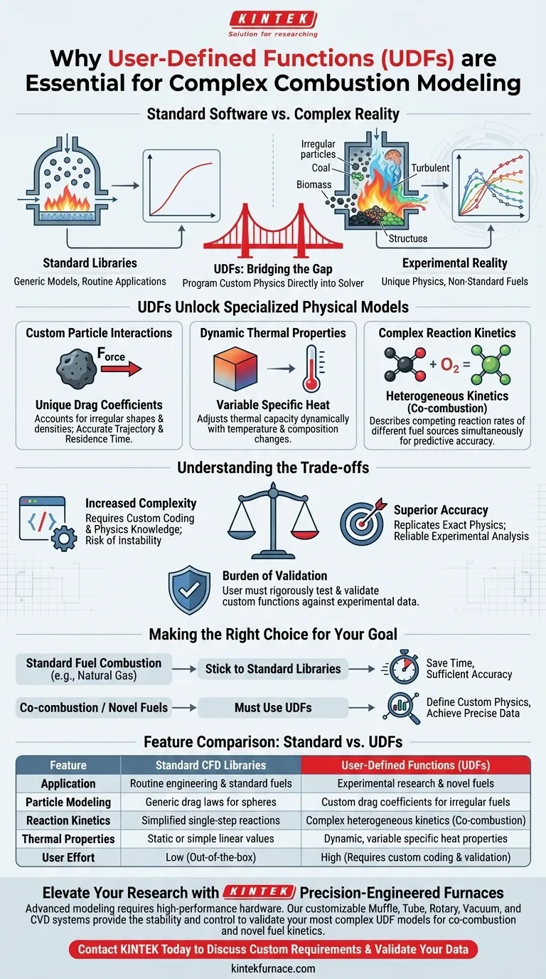 为什么用户自定义函数 (UDF) 对于模拟复杂燃烧是必需的？解锁熔炉模拟的精确性 图解指南
