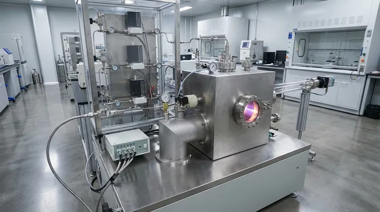 ¿Cuáles son las funciones del sistema de bombeo de vacío y la entrada de gas argón en la deposición de TiN/Cr? Garantizar la pureza máxima del recubrimiento