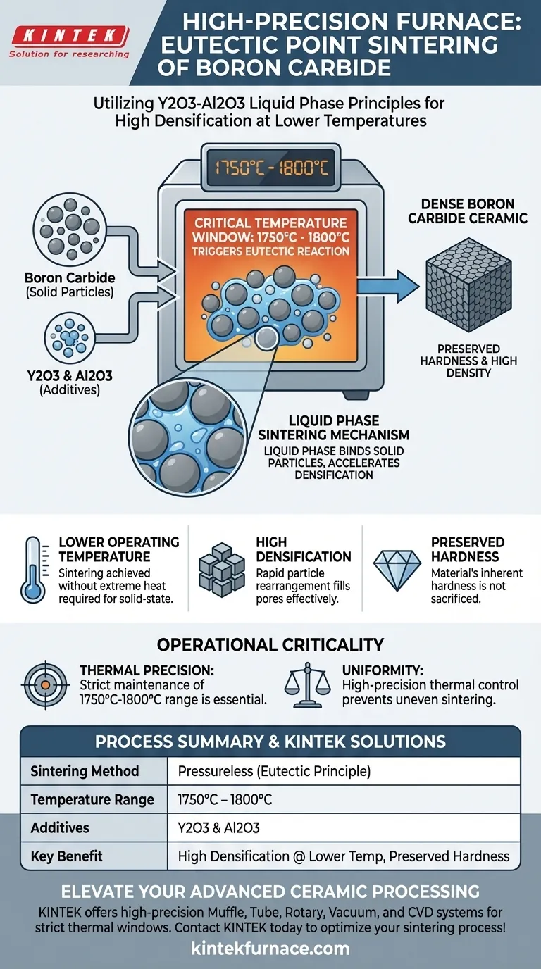 实验室熔炉如何利用共晶点烧结碳化硼？在较低温度下实现高密度陶瓷 图解指南