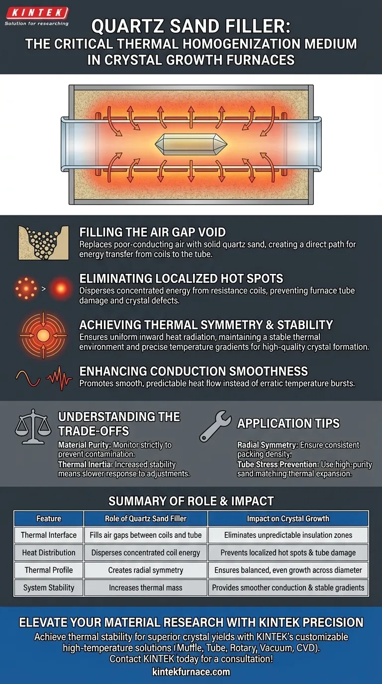 石英砂填料在晶体生长炉中起什么作用？增强热对称性和产量 图解指南