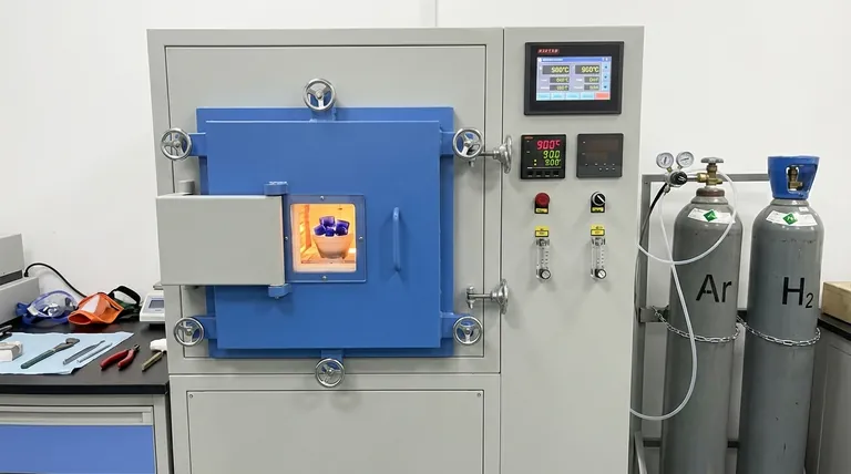 在绿柱石热处理过程中,为什么需要氩气 (Ar) 和氢气 (H2) 的混合物?大师色彩转化