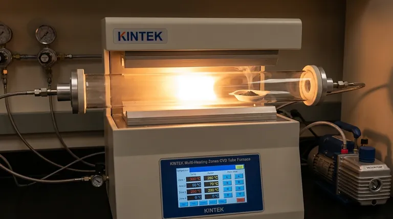 在CVD合成中,硒陶瓷舟的放置为什么至关重要?掌握蒸汽通量与形貌