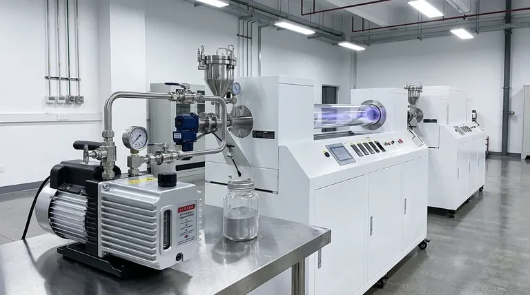 Come contribuisce una pompa per vuoto a palette autolubrificanti alla lavorazione delle polveri di alluminio? Garantire purezza e stabilità