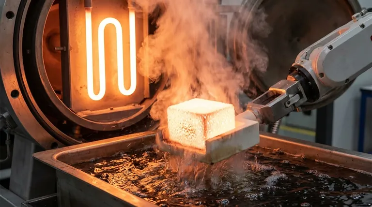 为什么在对介孔碳进行CTS处理后需要立即淬火?保持您材料的原子结构