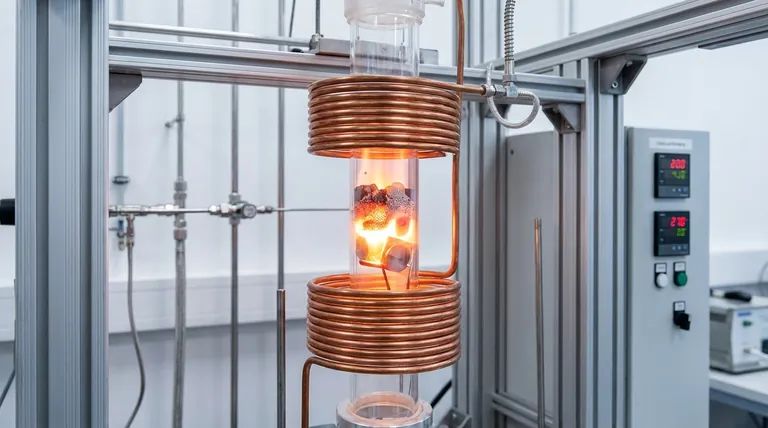 在感应加热中,为什么首选石英管作为反应器主体?最大化效率与能量聚焦