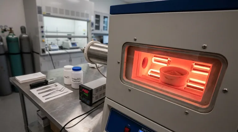 氯化钠 (NaCl) 在热缓冲方面起什么作用?优化 Si/Mg2SiO4 复合材料的合成