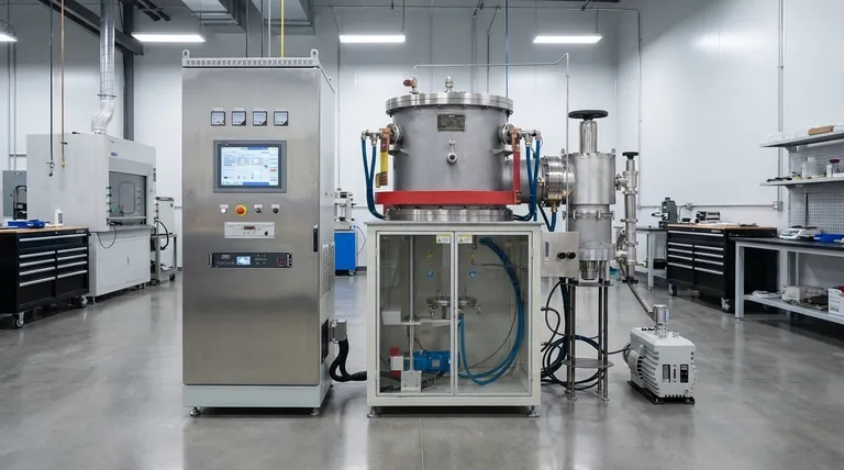 Qual é a função principal de um forno de prensagem a quente a vácuo? Guia especializado para o sucesso de compósitos TiAl/Ti6Al4V