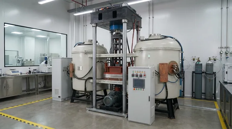 ¿Por qué es esencial el vacío para el prensado en caliente de TiAl/Ti6Al4V? Desbloquee la unión metalúrgica de alto rendimiento