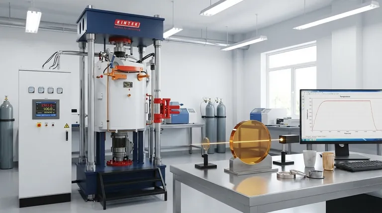 真空热压炉的长时程温度控制能力如何改善硫化锌陶瓷?