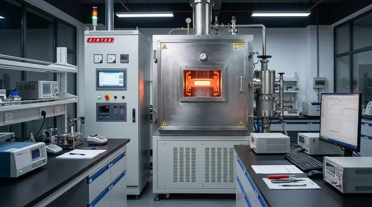 ¿Qué papel juega la presión uniaxial en un horno de prensa en caliente al vacío con tubo de carbono? Lograr transparencia cerámica