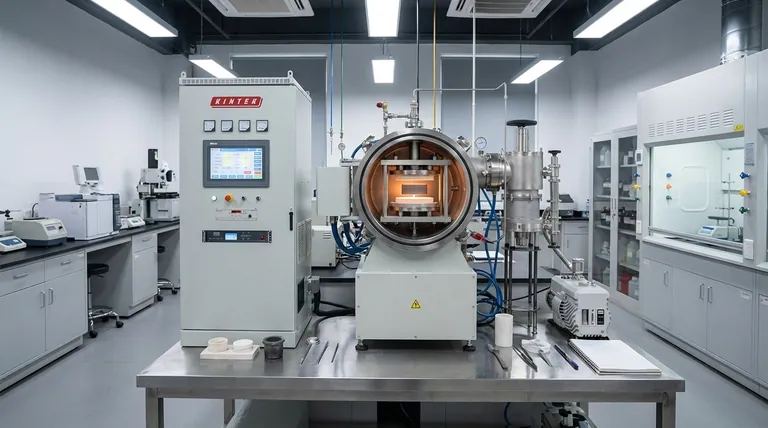 真空热压炉如何促进 CaF2 的致密化?实现高光学透明度