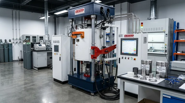 ¿Cuál es el valor de procesamiento central de un horno de sinterización de prensado en caliente al vacío? Dominio de la densidad de la aleación de magnesio AZ31