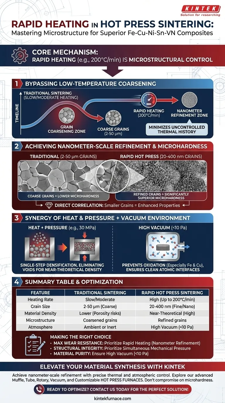 热压炉快速加热能力的重要性是什么？解锁纳米级烧结精度 图解指南
