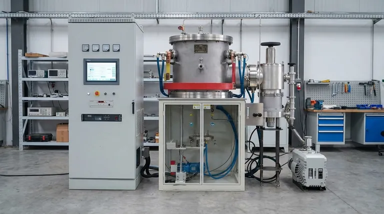 Qual papel fundamental desempenha um forno de prensagem a quente a vácuo em ligas ADSC? Alcançar Densidade e Pureza Próximas do Teórico