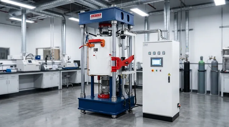 AlxCoCrFeNi高エントロピー合金には、なぜ真空熱間プレス焼結(VHPS)炉が選ばれるのか? 99%の密度を達成