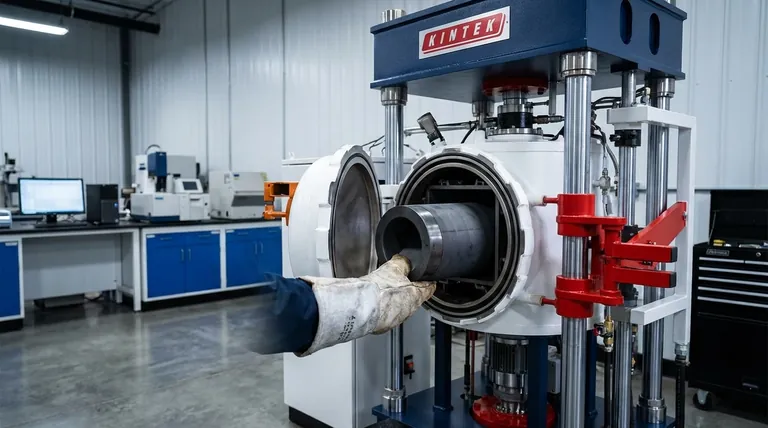 VHPSにおける黒鉛モールドは高エントロピー合金にどのように影響しますか?インサイチュ炭化物による強度向上