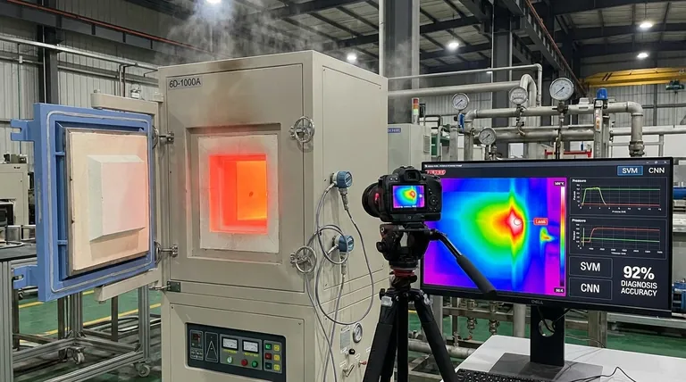 Como os termovisores e os modelos híbridos de IA facilitam a detecção de vazamentos? Precisão de 92% em Fornos Industriais